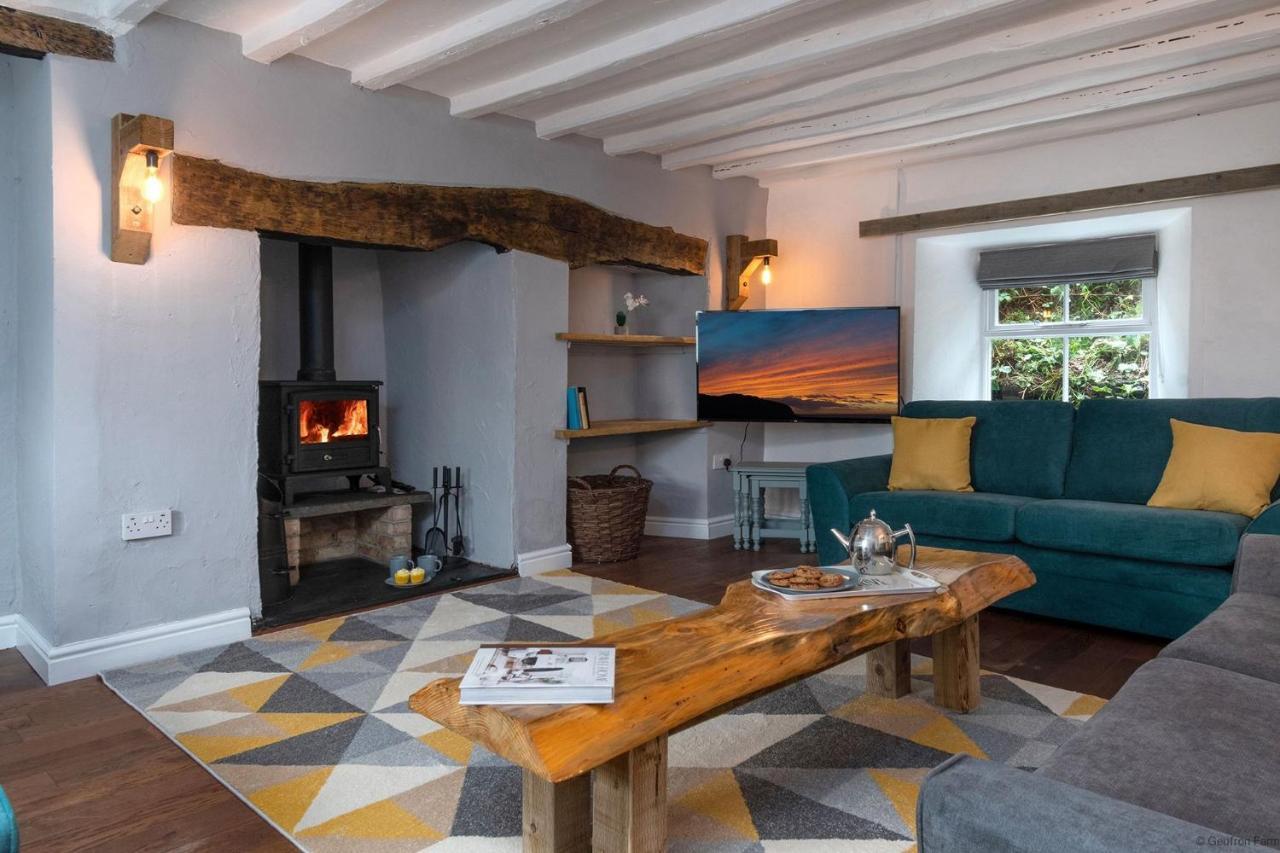 Farmhouse & Cottage At Geufron Farm - Dog Friendly Bryn-crug Exteriér fotografie
